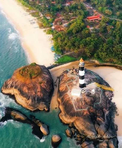 Kaup Beach & Lighthouse