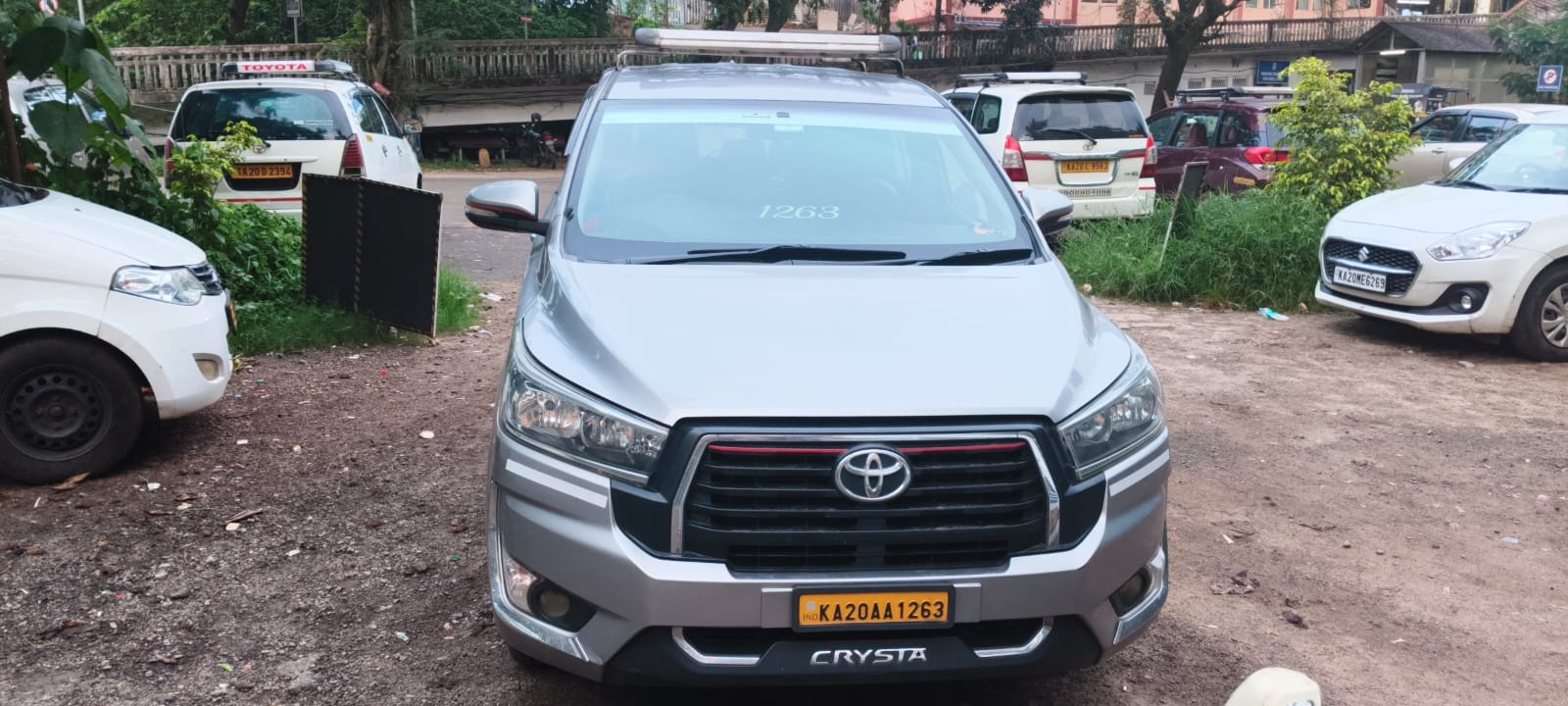 Innova Crysta on duty